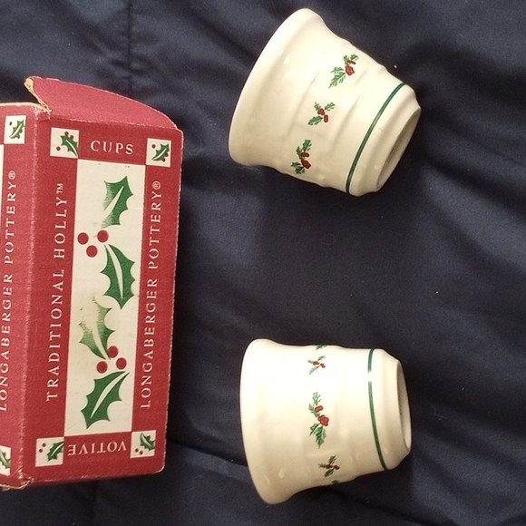 Longaberger Holiday Longaberger Votive Set Poshmark